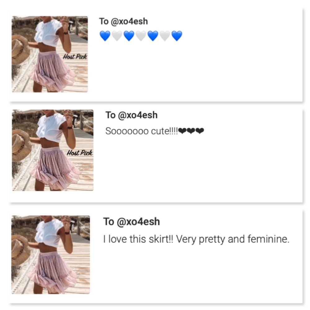 Swiss Polka Dot Pink Mini Skirt - Picture 8 of 13